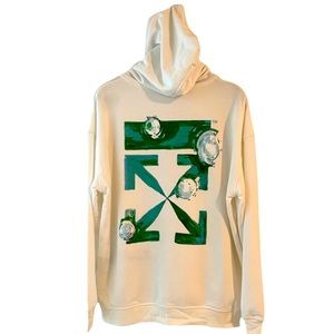 Off-White hoodie- Size Large